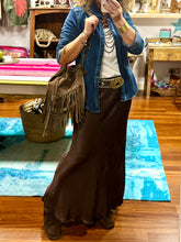 Cargar imagen en el visor de la galería, FALDA VIS CHOCOLATE