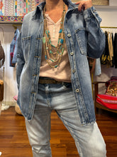 Cargar imagen en el visor de la galería, CAMISA/CHAQUETA JEAN