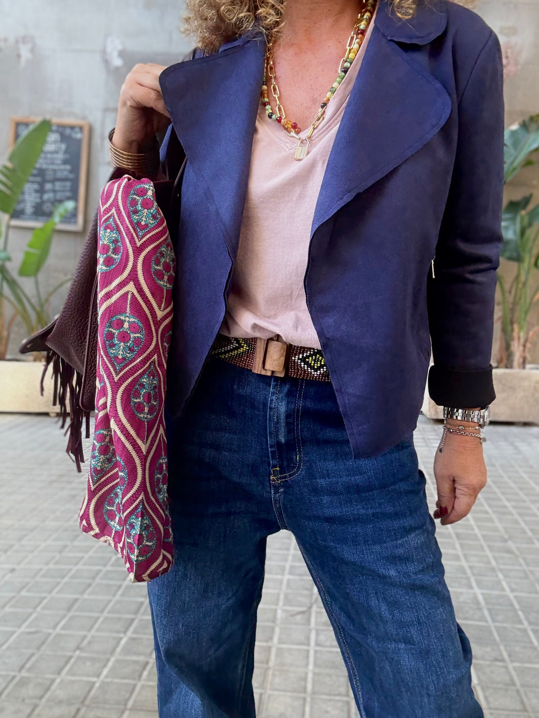 CHAQUETA ANTELINA BASIC