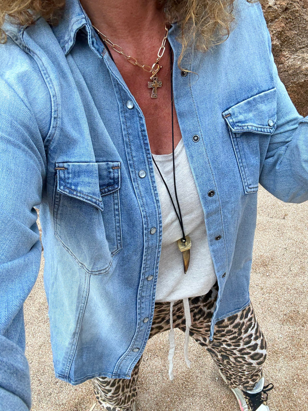 CAMISA JEAN CLAR
